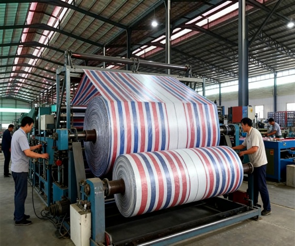 天津彩条布批发采购全攻略：材质选择、验收标准与防水篷布报价参考