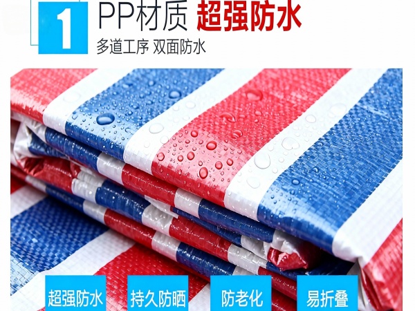 彩条布生产厂家：聚焦秦皇岛户外需求 防晒抗老化彩条布直供市场